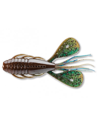 Daiwa Prorex BOTH CRAW 3", Fb.: Green Pumpkin/Purple