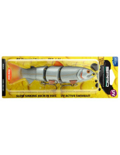 Spro Swimbait BBZ-1 6" UV Slow Sinking, Fb.: Roach 2