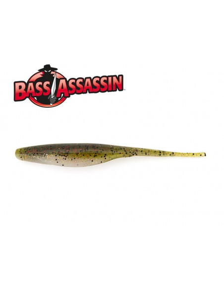 Bass Assassin Shad 5", Fb.: Houdini
