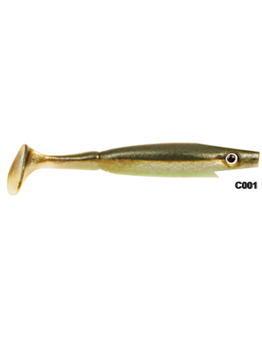 Strike Pro Piglet Shad 10 cm / 7 g./ Fb.: C001 Alcatraz