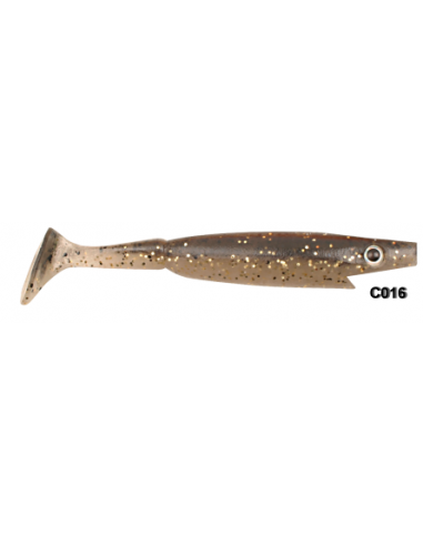 Strike Pro Piglet Shad 10 cm / 7 g./ Fb.: C016 Gold Flash