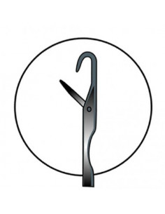 Jenzi Ködernadel mit Klappöse 21 cm 2