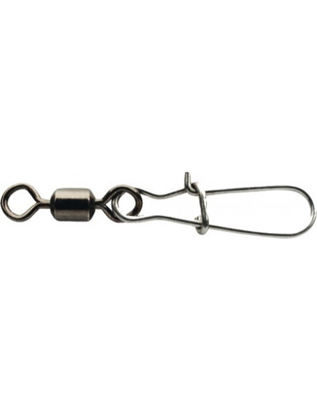 Spro Black Rolling Wirbel mit Fastlock Karabiner Gr. 10 / 11 kg.