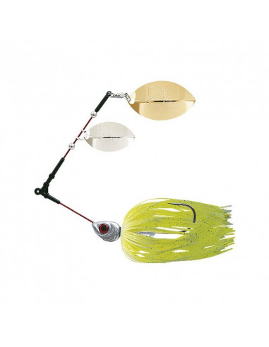 Delalande Spinner Flex 21 g. Spinnerbait, Fb.: 03 Chatreuse/White