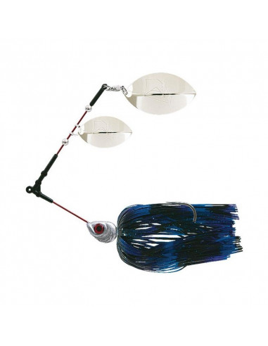 Delalande Spinner Flex 21 g. Spinnerbait, Fb.: 04 Black/Blue/Violet