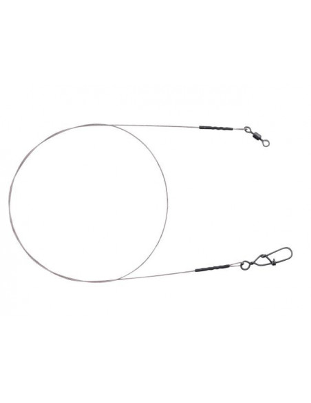 Spro Matt Black 7x7 Wire Leader 30 cm  / 5 kg. Stahlvorfach