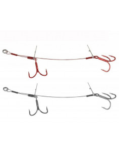 Savage Gear Carbon49 Double Stinger Hakengr.1 - 10,5 cm - 16 kg