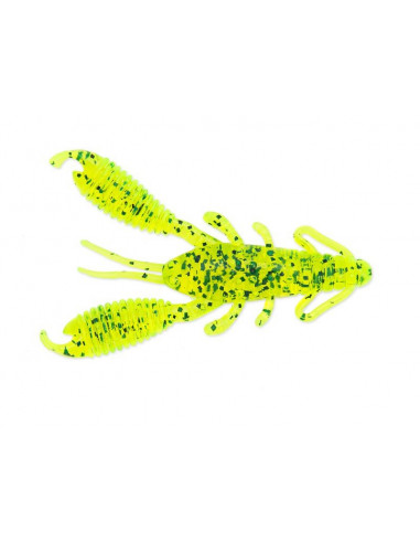 reins Ring Craw 3", Fb.: Chartreuse Pepper