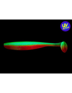 Keitech Easy Shiner 5", Fb.: UV Lime/Orange 2