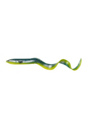 Savage Gear LB 3D Real Eel Bulk 20 cm / 27 g., Fb.: Green Yellow Glitter