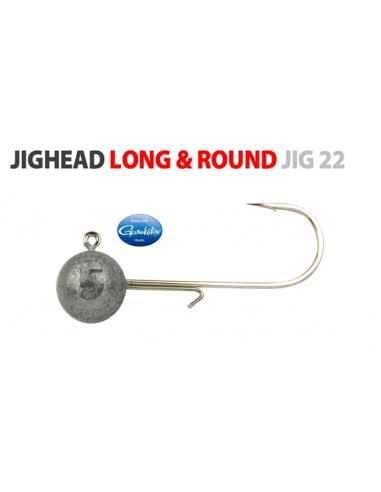 Gamakatsu/Spro Round Jighead  Jig 22 Rundkopfjig 3/0 - 5 g.