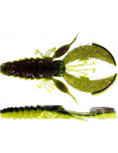 Westin CreCraw Creaturebait 8,5 cm Krebs-Imitat, Fb.: Black/Chartreuse