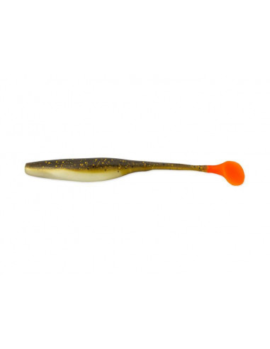 Bass Assassin Sea Shad 5", Fb.: Green Pumpkin Gold OT