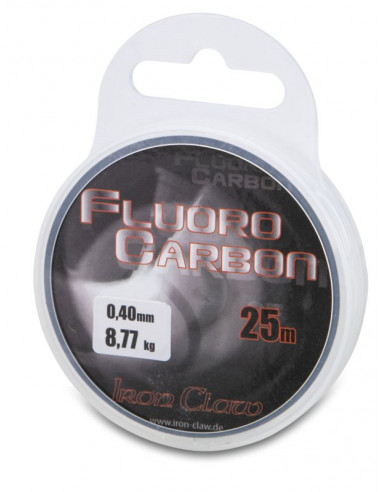 Iron Claw Fluorocarbon  0,40 mm / Tragk.: 8,77 kg / 25 m