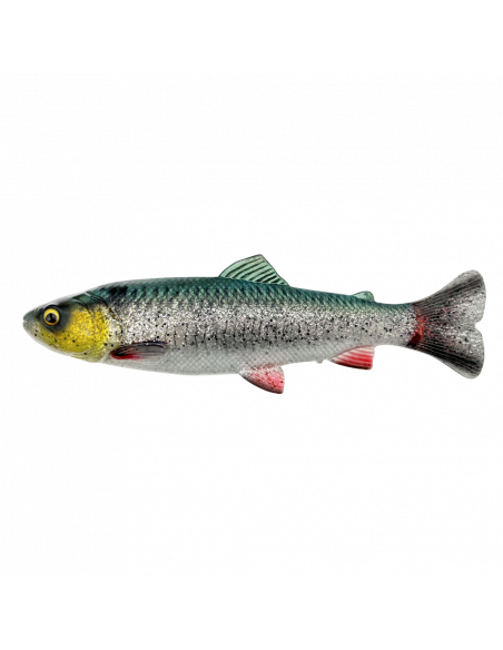 Savage Gear 4D Line Thru Pulse Tail Trout 16 cm, Fb.: Green Silver