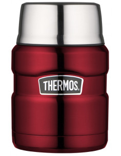 Thermos Essensbehälter 'King' mit Löffel 0,47 L, Fb.: Rot