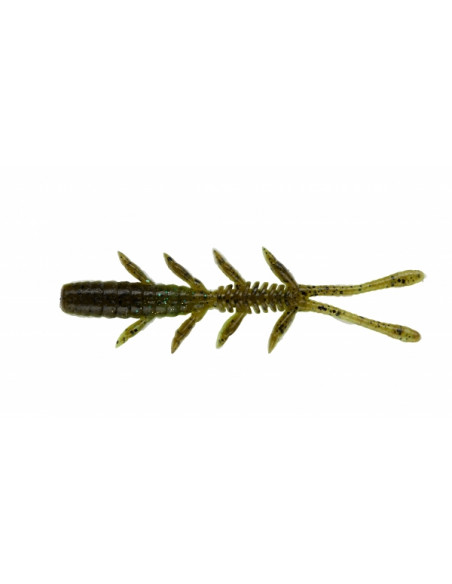 illex Scissor Comb 3,8" Creaturebait 9,7 cm, Fb.: Green Pumpkin Chart