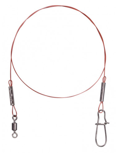Spro Predator Soft Leader 7x7 Stahlvorfach 13,6 kg- 30 cm