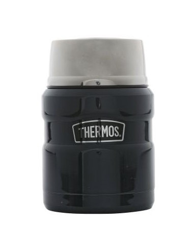 Thermos Essensbehälter 'King' mit Löffel, Fb.: Dunkelblau