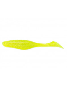 Bass Assassin Sea Shad 6", Fb.: Chartreuse Silver Glitter