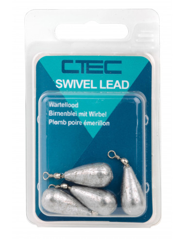 Spro C-TEC Swivel Sinker 30 g. Birnenblei