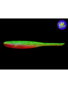 Keitech Shad Impact 4", Fb. : Motoroil/Orange 2