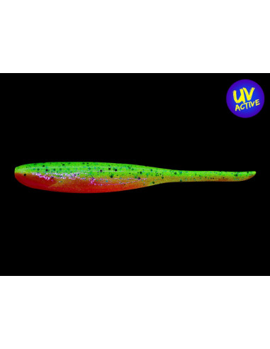 Keitech Shad Impact 4", Fb. : Motoroil/Orange