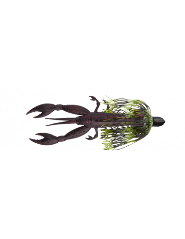 Delalande Bass Craw Jig 8 cm, Fb.: 82 Red Smoke