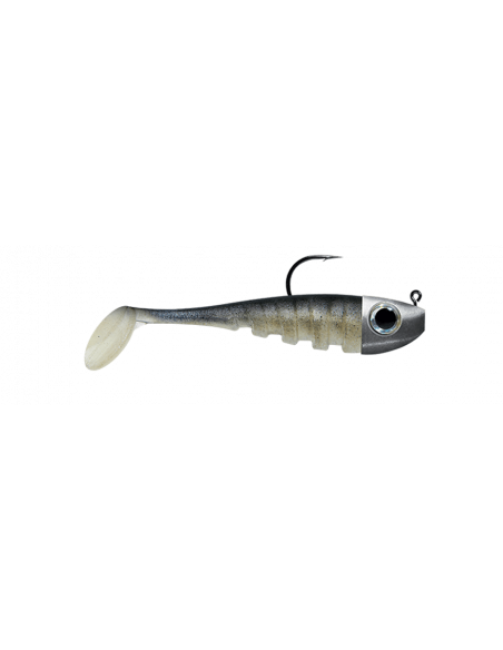 Delalande Toupti Shad 4 cm / 4 g./ Fb.: 382 Natural Black