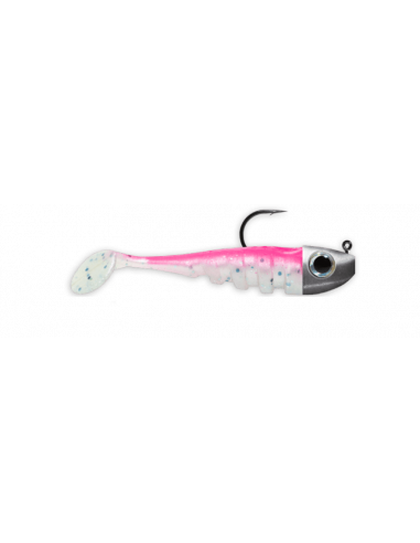 Delalande Toupti Shad 4 cm / 4 g./ Fb.: Natural Pink UV