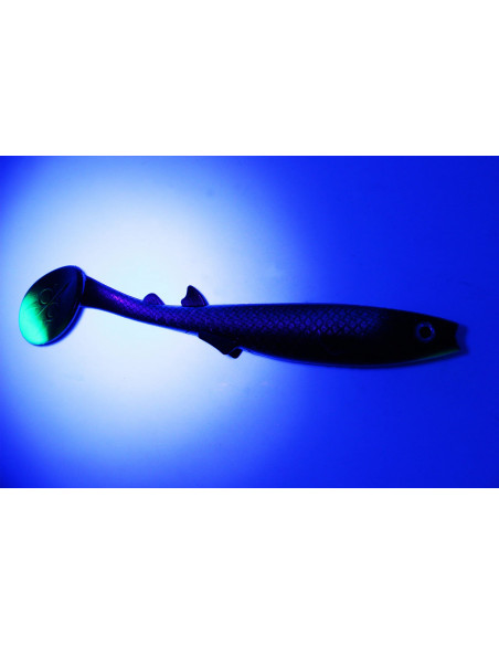 Fishing Ghost RenkyShad V2 15 cm / Fb.: Black Apple