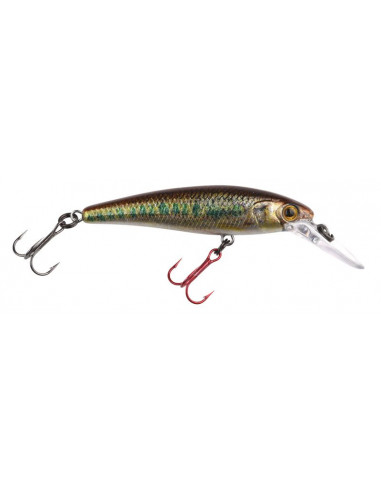 Spro Ikiru Micro Jerk 50FS Wobbler 5 cm / 4 g./ Fb.: Gudgeon