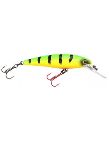 Spro Ikiru Micro Jerk 50FS Wobbler 5 cm / 4 g./ Fb.: Firetiger