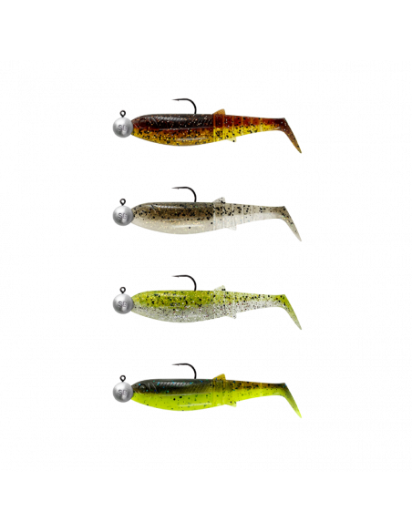Savage Gear Cannibal Shad 8 cm / 7,5 g./ Farbmix Clearwater