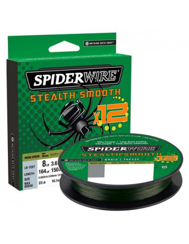 Spiderwire Stealth Smooth X12 Schnur 0.9 mm / 7,5 kg / 150 m