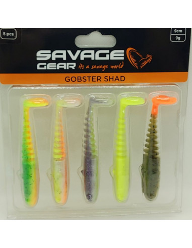 Savage Gear Gobster Shad 9 cm / 9 g./ Farbmix...