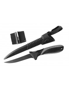 DAM Fishing Knife inkl.Sharpener Angelmesser 6"