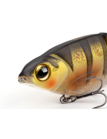 Spro KGB Chad SHad 180 Swimbait 18 cm / 68 g./ Fb.: Ghost Perch