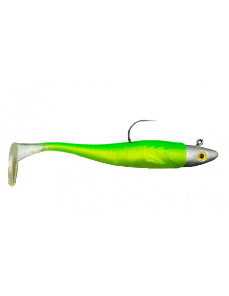 Delalande Zand Fat Shad 7 cm /  4 g./ Fb.: 399 Natural Gecko