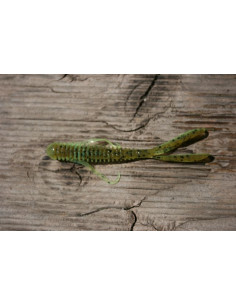 Keitech Hog Impact 3,5", Fb.: Green Pumpkin Chartreuse 2