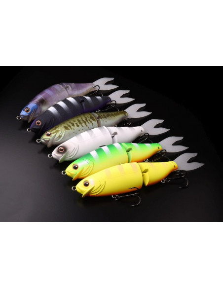 Gamakastu Luxxe Laughin 170 Swimbait, Fb.: Black & Roll