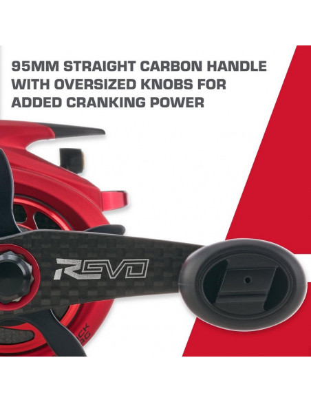 Abu Garcia Revo 5 Rocket Low Profile Linkshand Baitcaster