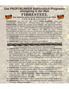 Profi-Blinker Fibresteel Montage mit Schlaufe und Wirbel... 2