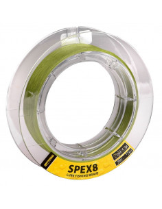 Spro SPEX8-Braid 5,6 kg / 0,09 mm / 150 m / Camou Green