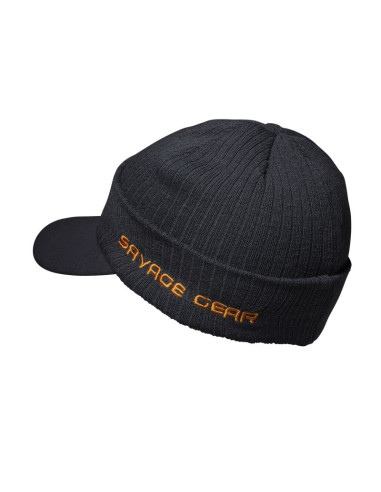 Savage Gear Peak Beanie One Size Rock Grey