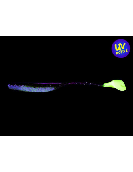 Bass Assassin Sea Shad 5", Fb.: Chicken on Chain