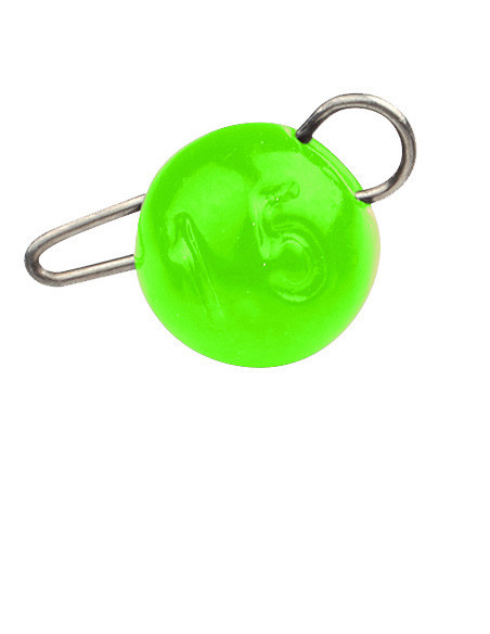 Spro Trout Master Tungsten Bottom Jigs UV Green 1,5 g.