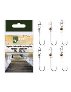 Zite Fishing Tungsten Cheburashka ProSharp Rigs Metallic...