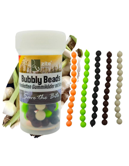 Zite Fishing Bubbly Beads Allround Mix Knoblauch 8 mm Lachseier-Imitat