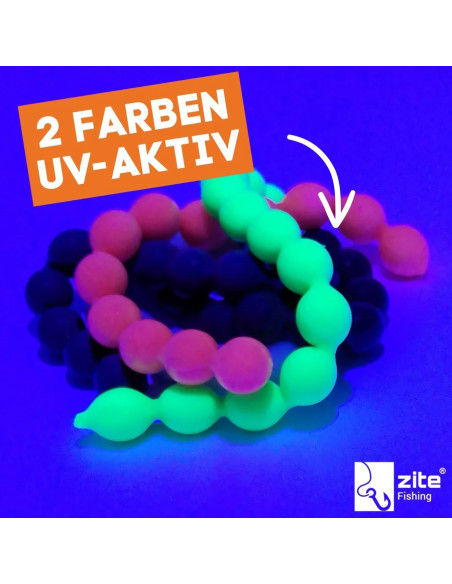 Zite Fishing Bubbly Beads Allround Mix Knoblauch 8 mm Lachseier-Imitat